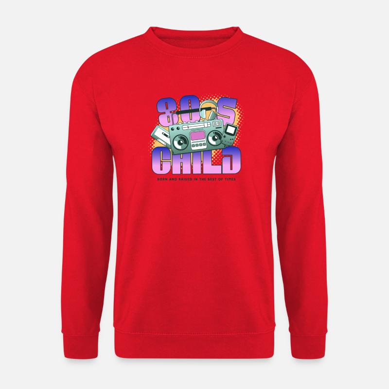 80s Child - Unisex Pullover - Rot