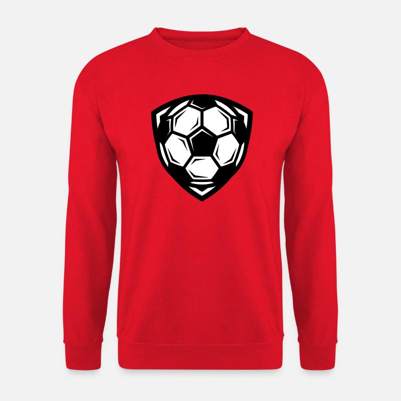 Fussball Ball - Unisex Pullover - Rot