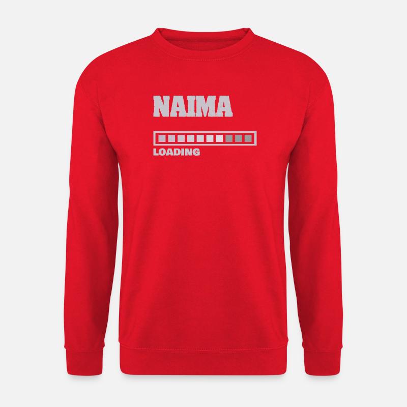 Geschenk für Naima - Unisex Pullover - Rot