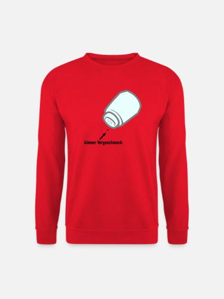 kleiner Vorgeschmack - Unisex Pullover - Rot