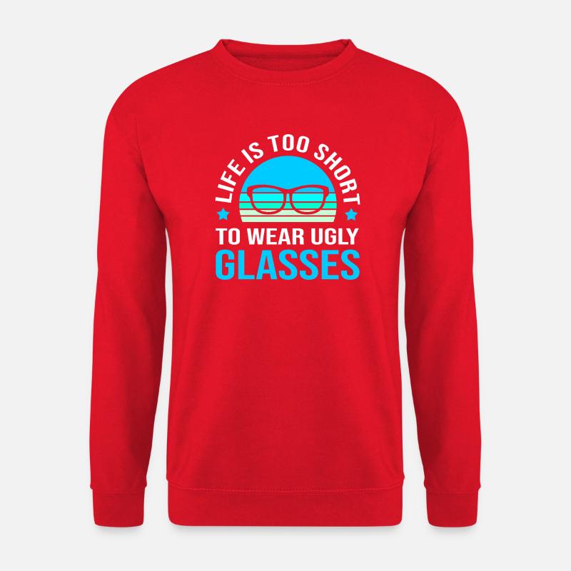 Optiker Augenarzt Optik - Unisex Pullover - Rot