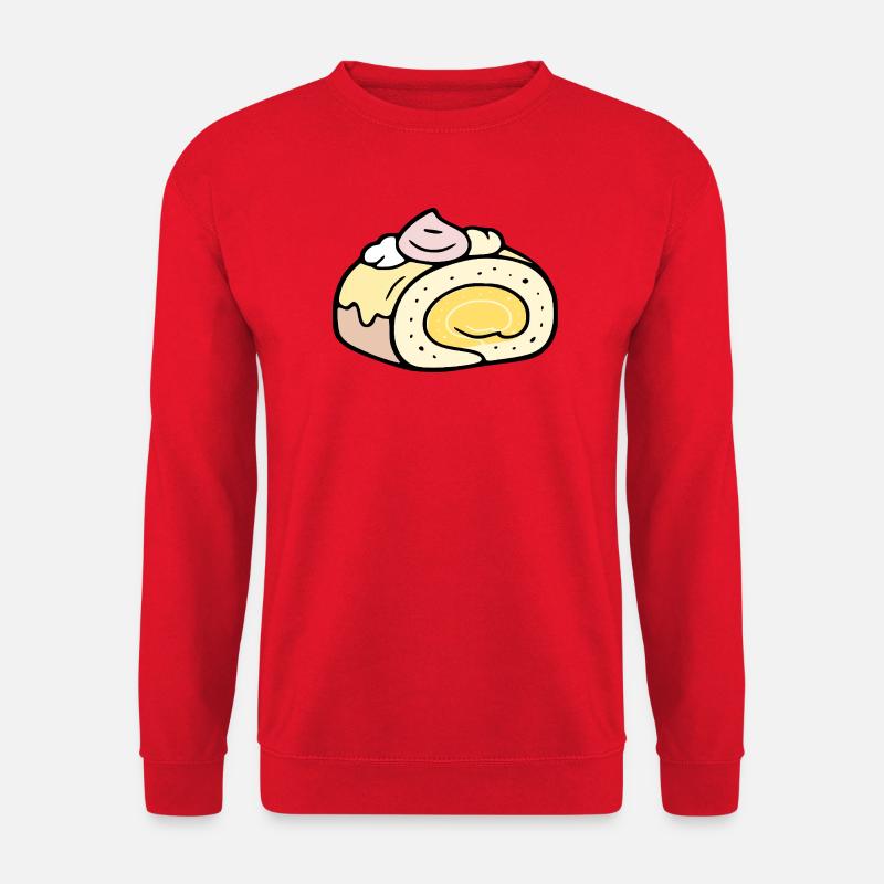 Summer Roll Cake - Unisex Sweatshirt - red