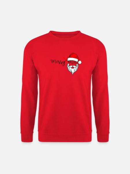 Merry_X_Mas - Unisex Pullover - Rot