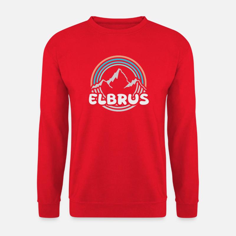 Wandern Elbrus - Unisex Pullover - Rot