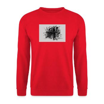 Knot of Noise - Sweat-shirt Unisexe - rouge - Devant - Alina (178cm) & Michal (187cm)