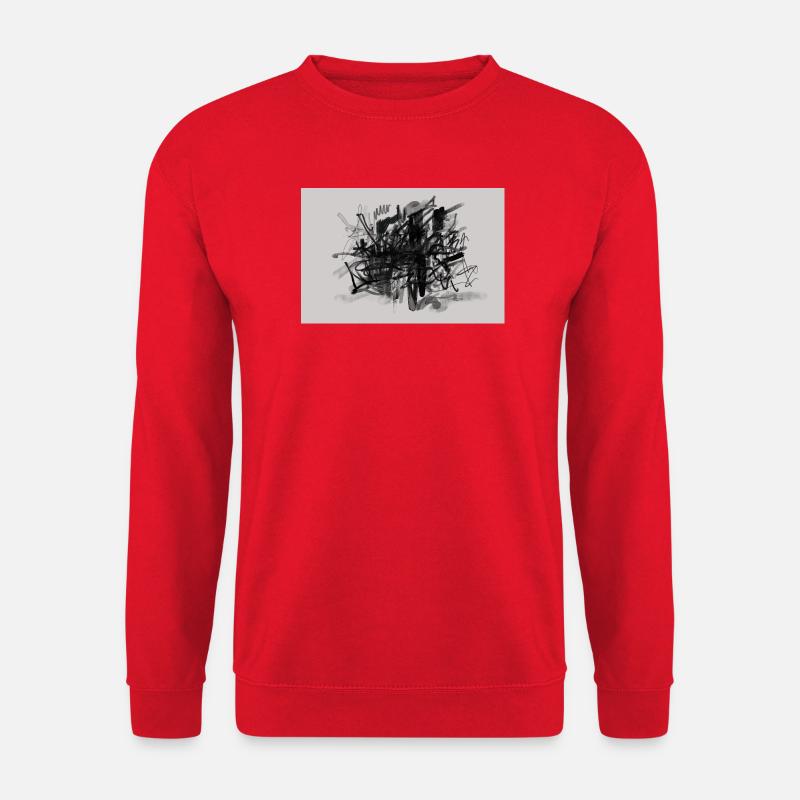 Knoten des Lärms - Unisex Pullover - Rot