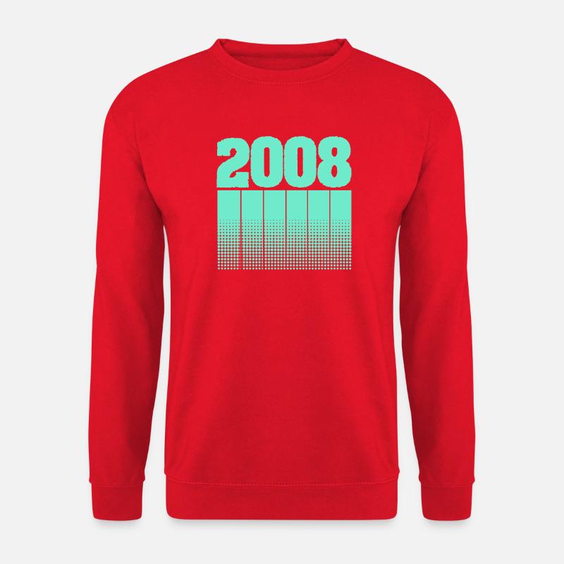2008 - Unisex Pullover - Rot