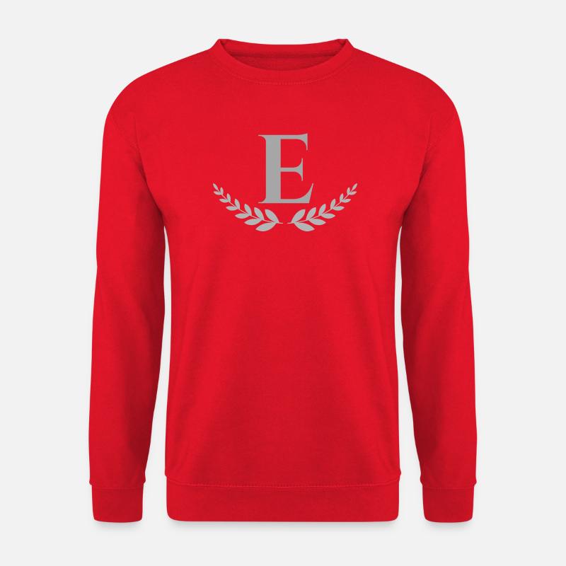 E - Unisex Sweatshirt - red