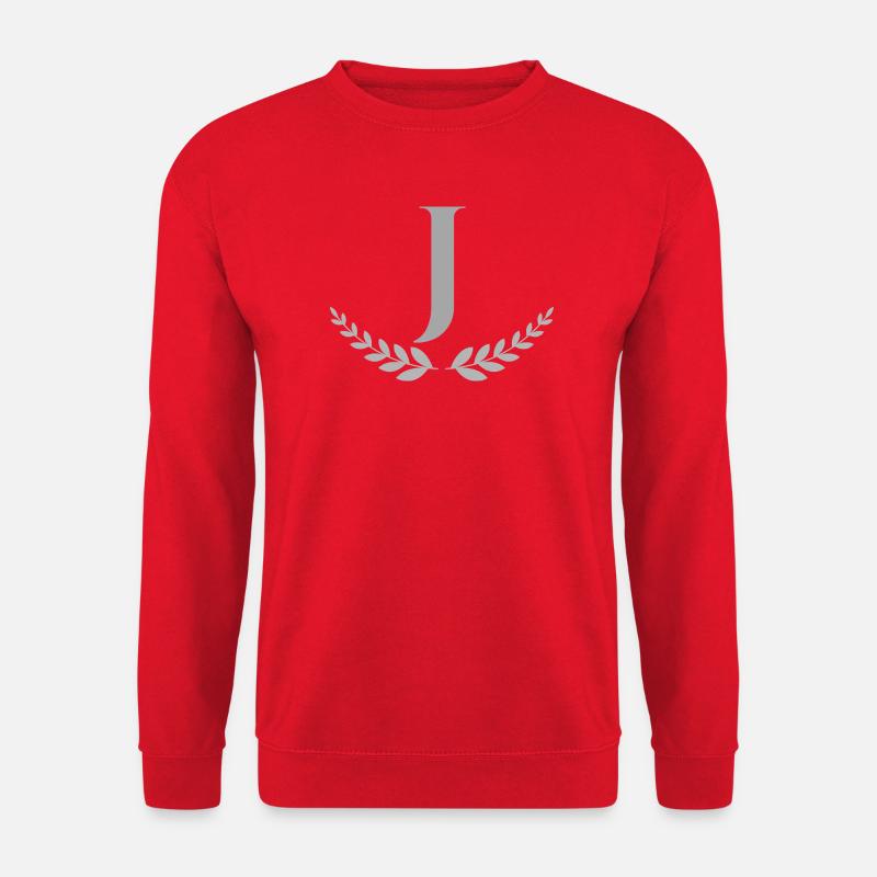 J - Unisex Sweatshirt - red