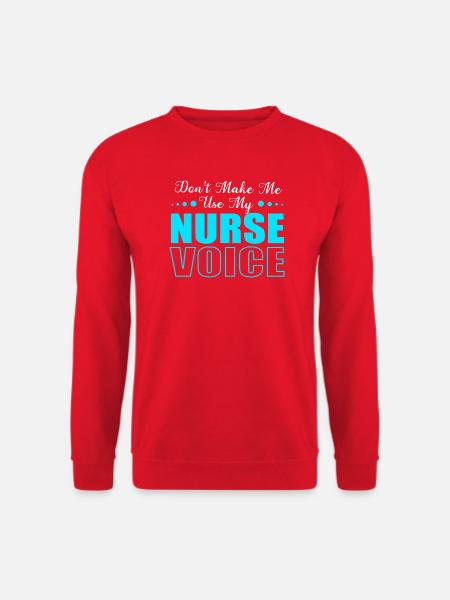 Krankenschwester Krankenhaus Pflege Geschenk - Unisex Pullover - Rot
