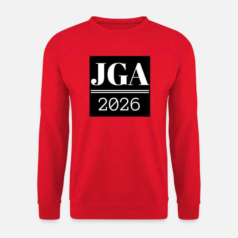 JGA shirt - Unisex Pullover - Rot