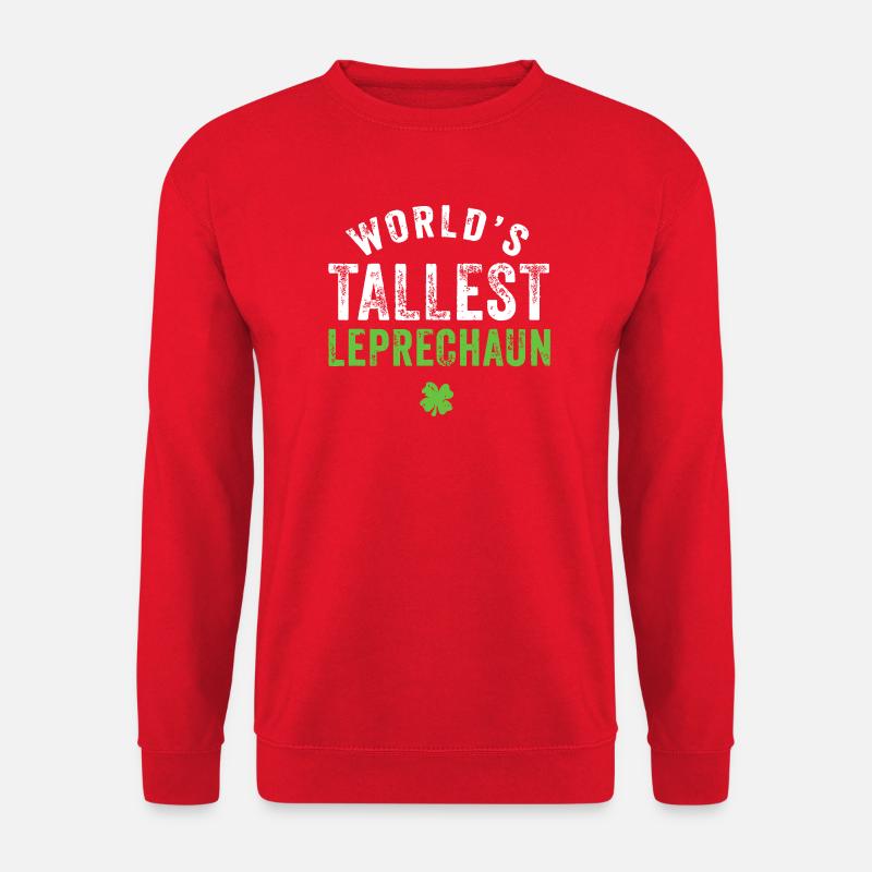 Der höchste Leprechaun der Welt - Unisex Pullover - Rot