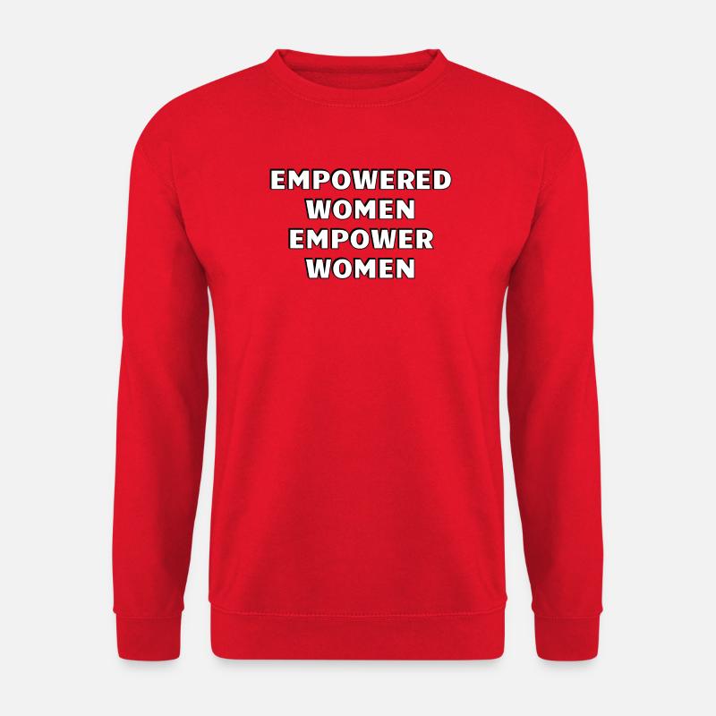 Befähigte Frauen stärken Frauen - Unisex Pullover - Rot