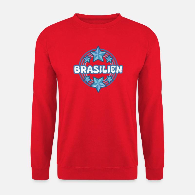 Geschenk für Brasilien - Unisex Pullover - Rot