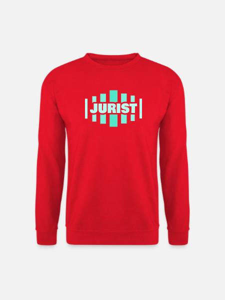 Geschenk für Jurist - Unisex Pullover - Rot