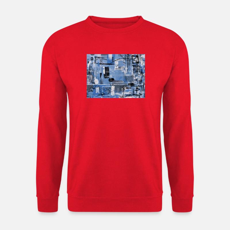 Stadtnotation 2 - Unisex Pullover - Rot