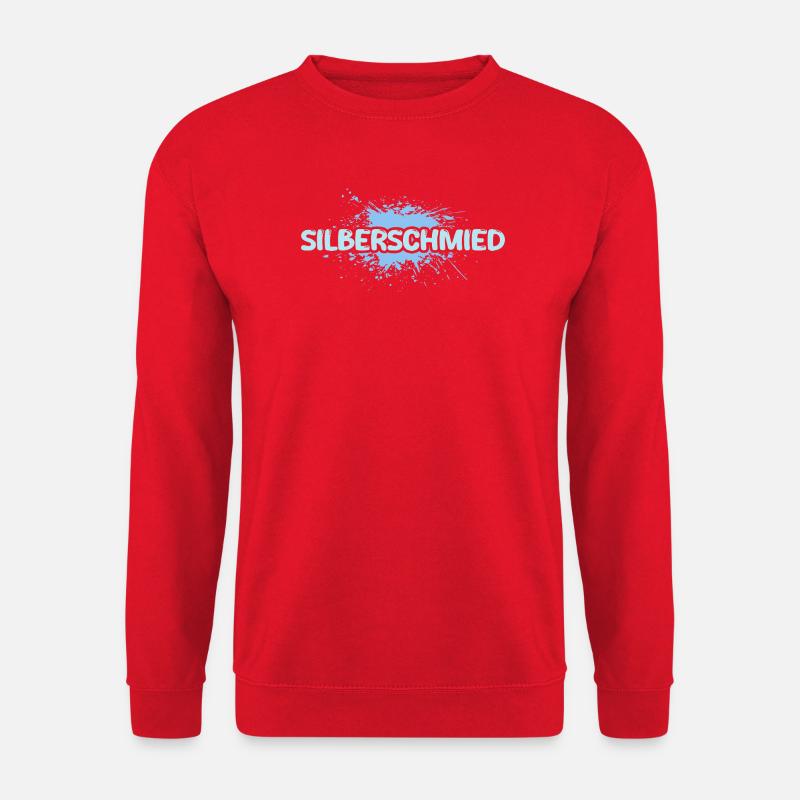 Silberschmied - Unisex Pullover - Rot