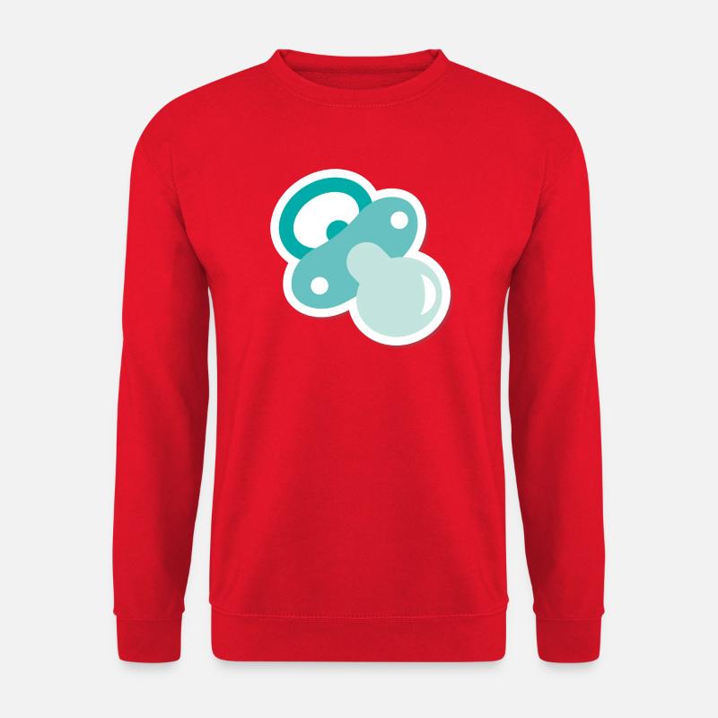 Pacifier - Unisex Sweatshirt - red