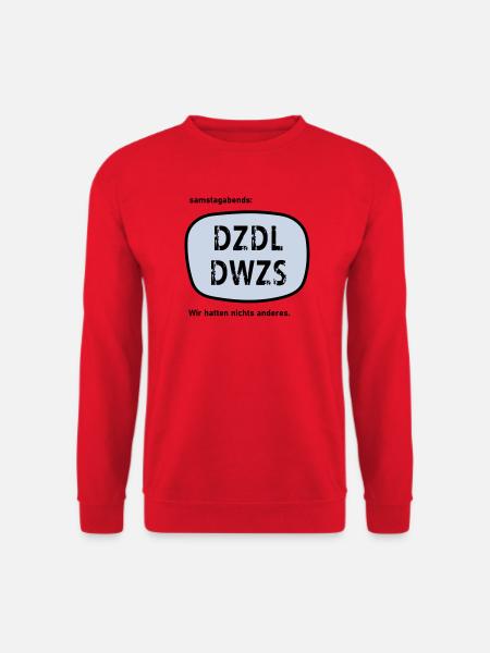 Fernsehunterhaltung meiner Jugend - Unisex Pullover - Rot