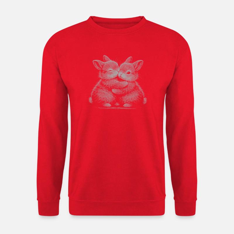 pygmy rabbit - Unisex Sweatshirt - red