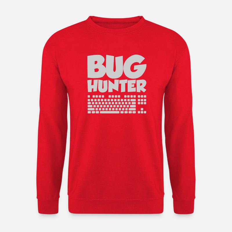 Lustige Softwareingenieure, Programmierer, Entwickler, - Unisex Pullover - Rot