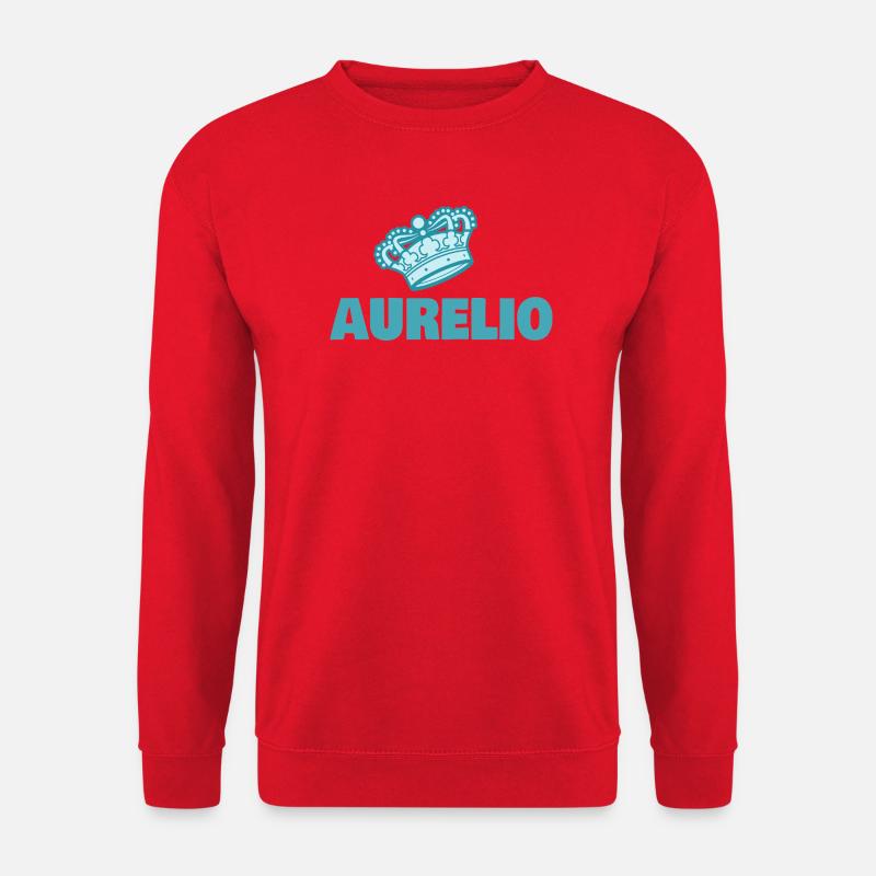 Gift for Aurelio - Unisex Sweatshirt - red