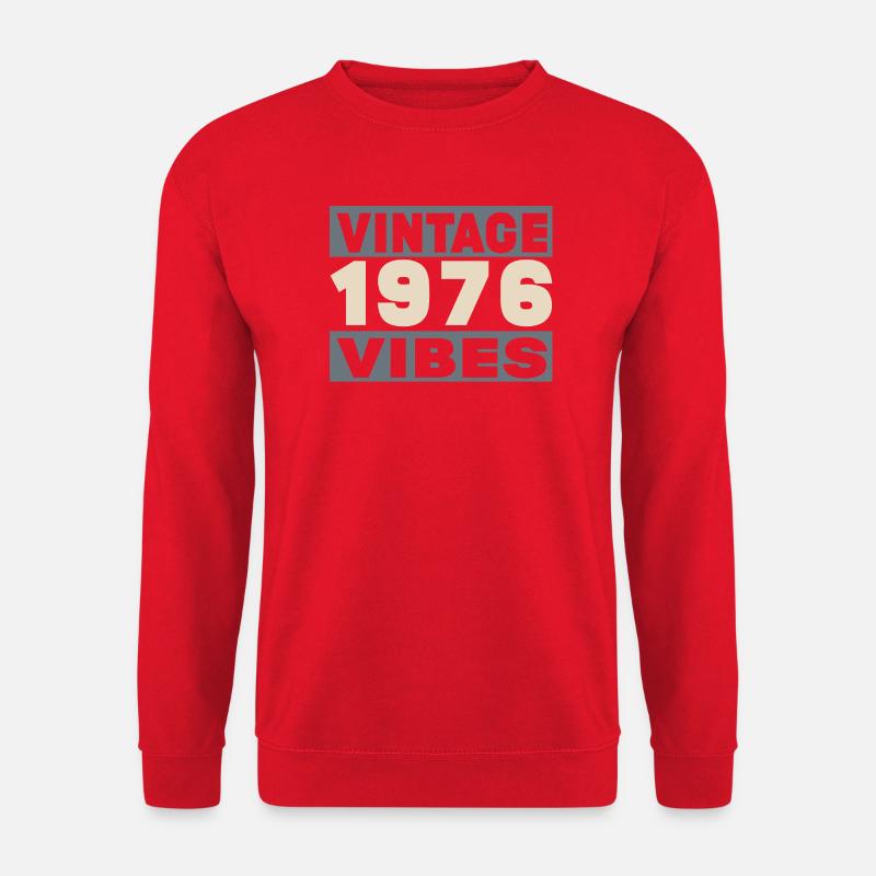Jubiläum 1976 – 50 Jahre - Unisex Pullover - Rot
