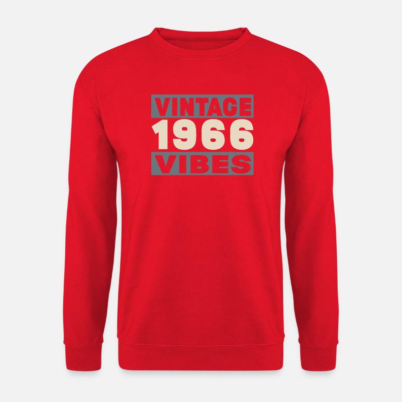 Jubiläum 1966 – 60 Jahre - Unisex Pullover - Rot