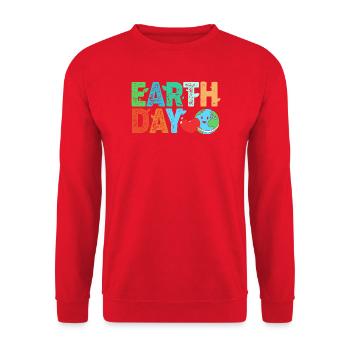 Archaeology Geology - Unisex Sweatshirt - red - Front - Alina (178cm) & Michal (187cm)