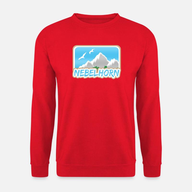 Berg Nebelhorn - Unisex Pullover - Rot