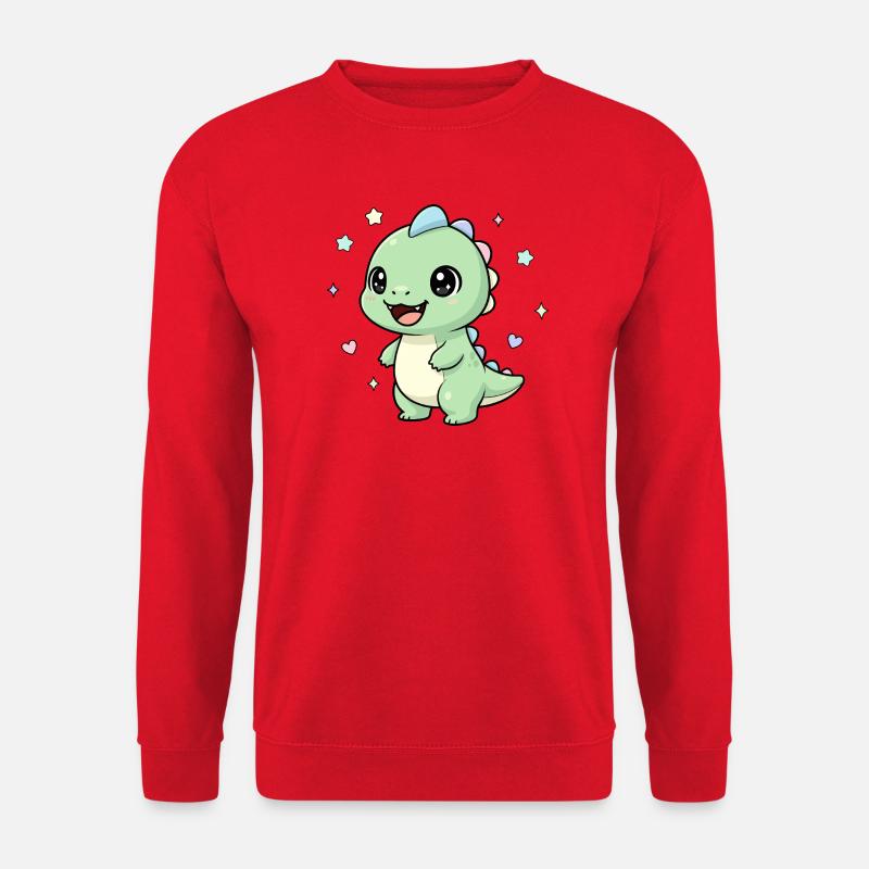 Pastell Dino Sternenzauber - Unisex Pullover - Rot