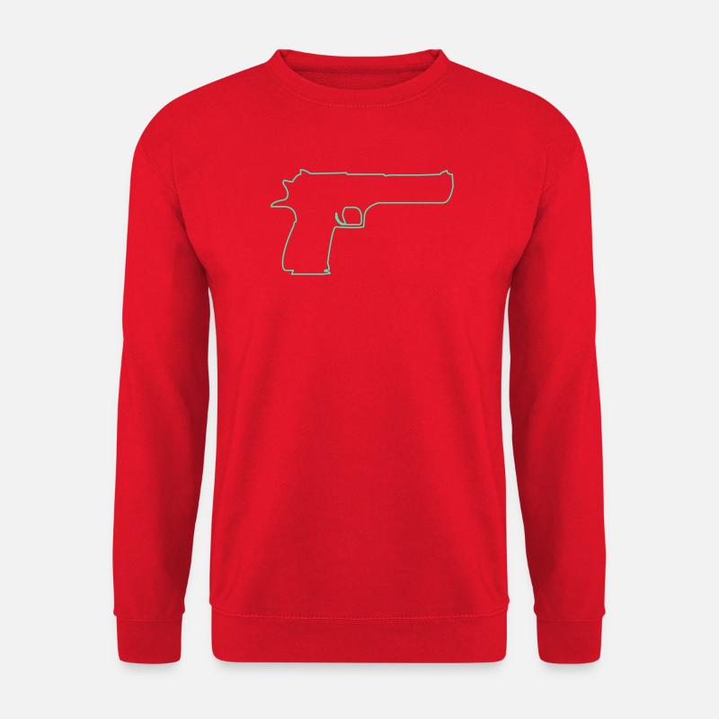 waffe - Unisex Pullover - Rot