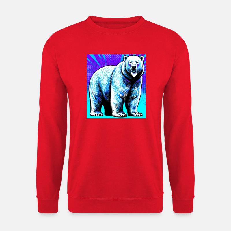 Eisbär - Unisex Pullover - Rot