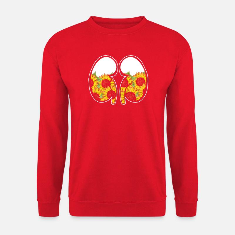 Organspende Transplantation Nierenspender - Unisex Pullover - Rot