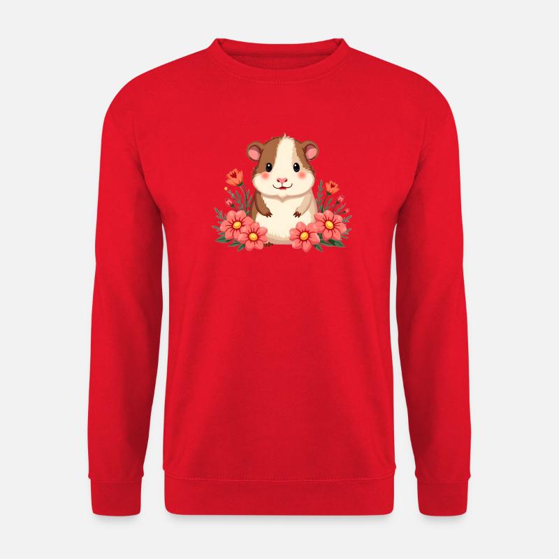 Meerschweinchen - Unisex Pullover - Rot