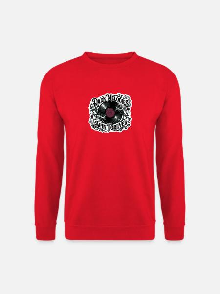 Dark Melodies Spin Forever - Unisex Sweatshirt - red