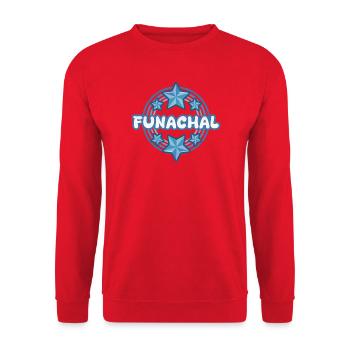 Magie des Étoiles de Funachal - Sweat-shirt Unisexe - rouge - Devant - Alina (178cm) & Michal (187cm)