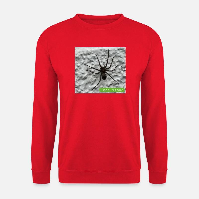Spinne - Unisex Pullover - Rot