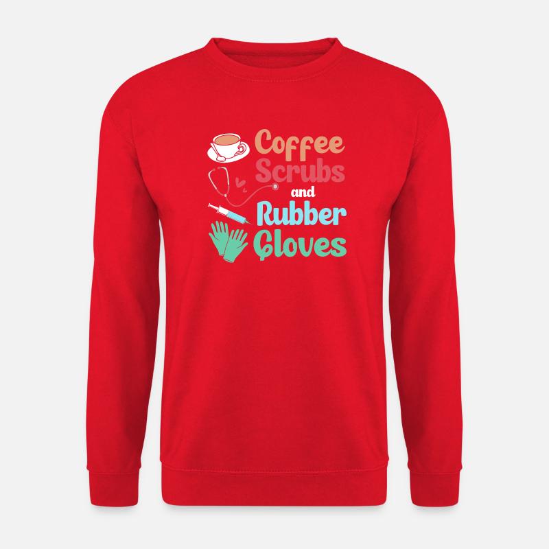 MFA Medizin Mediziner Kaffee - Unisex Pullover - Rot