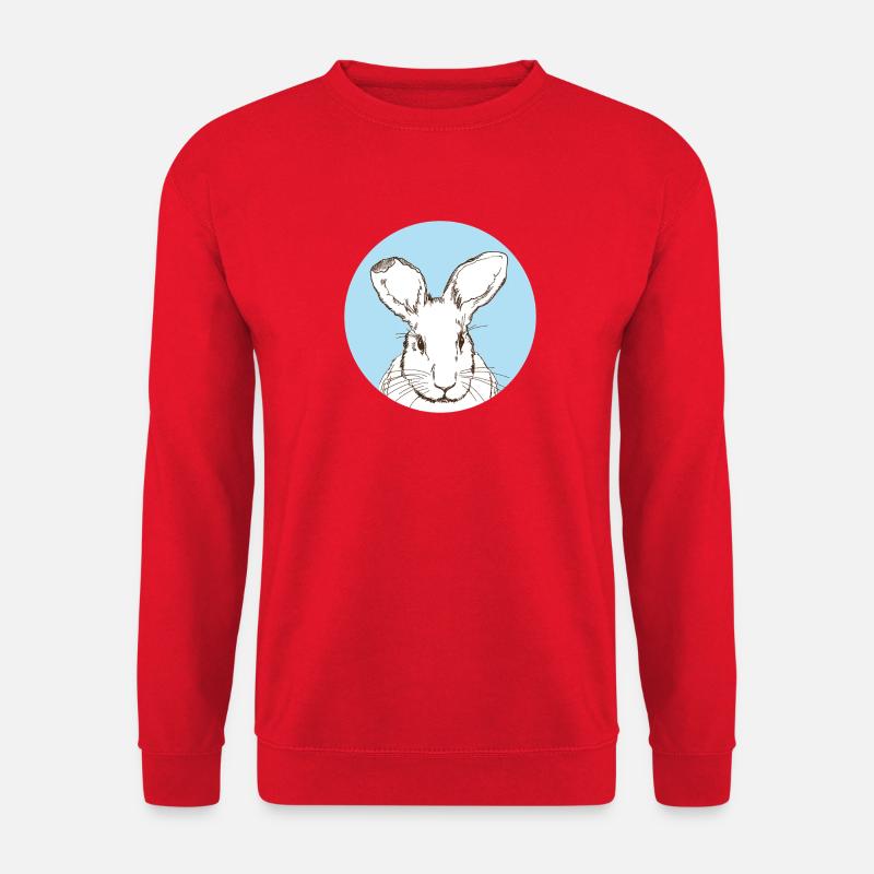Rabbit - Unisex Sweatshirt - red