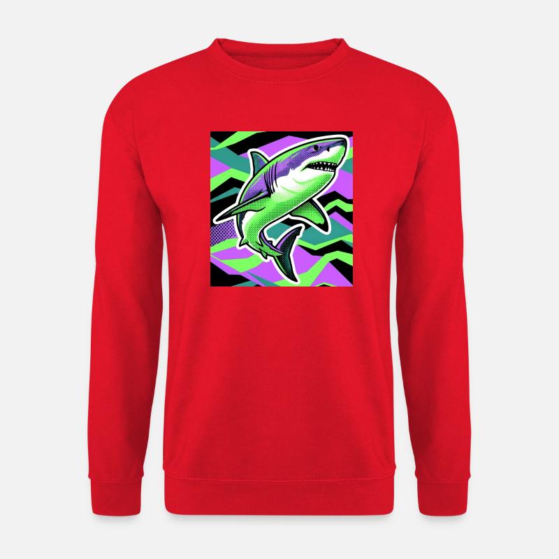 Hai - Unisex Pullover - Rot