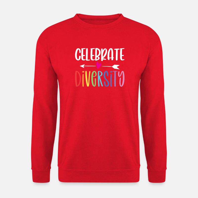 LGBT-Pride-Monat – Vielfalt feiern - Unisex Pullover - Rot