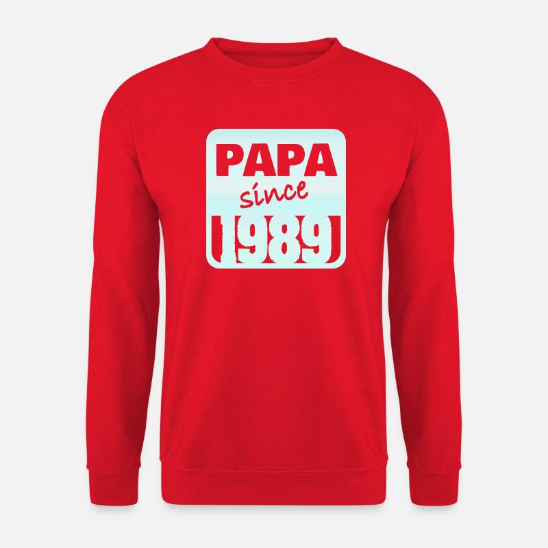 Papa seit 1984 - Unisex Pullover - Rot