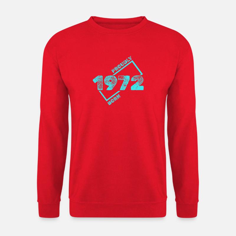 Gift idea 1972 - Unisex Sweatshirt - red