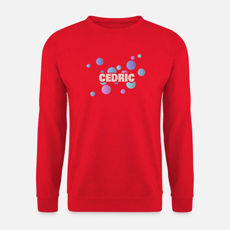 Vorname Cedric - Unisex Pullover - Rot