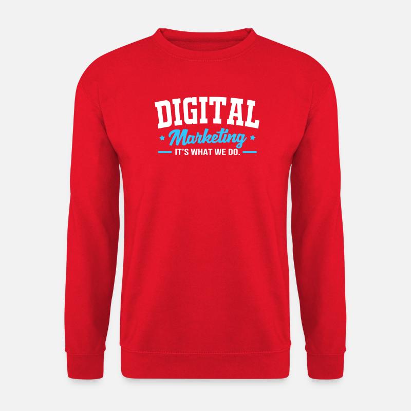 Digital Marketing Manager - Unisex Pullover - Rot