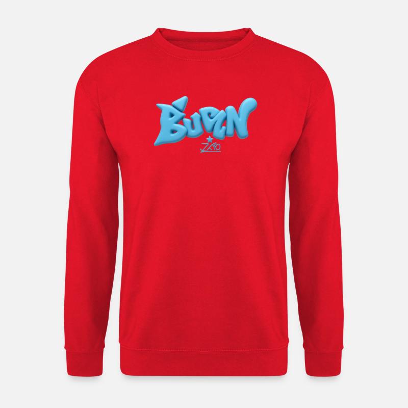 Bunz Z10 3D Schrift - Unisex Pullover - Rot