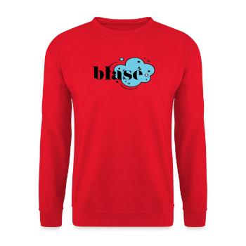 Blasé - Unisex Pullover - Rot - Vorne - Alina (178cm) & Michal (187cm)