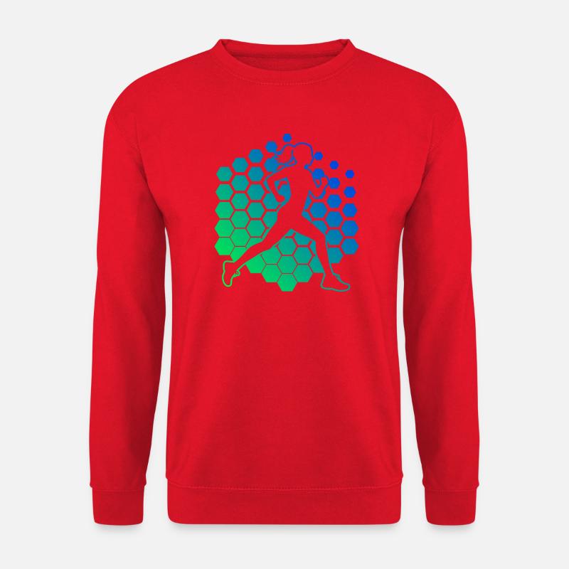 Geschenkidee für eine Running mit Running - Unisex Pullover - Rot