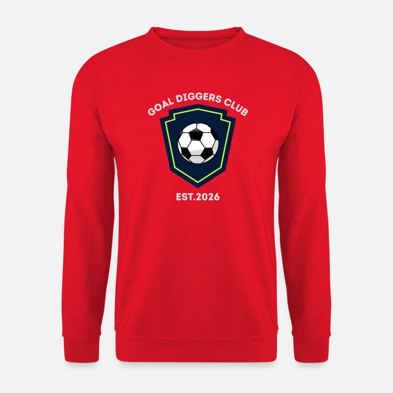 Goal Diggers Clubwappen - Unisex Pullover - Rot